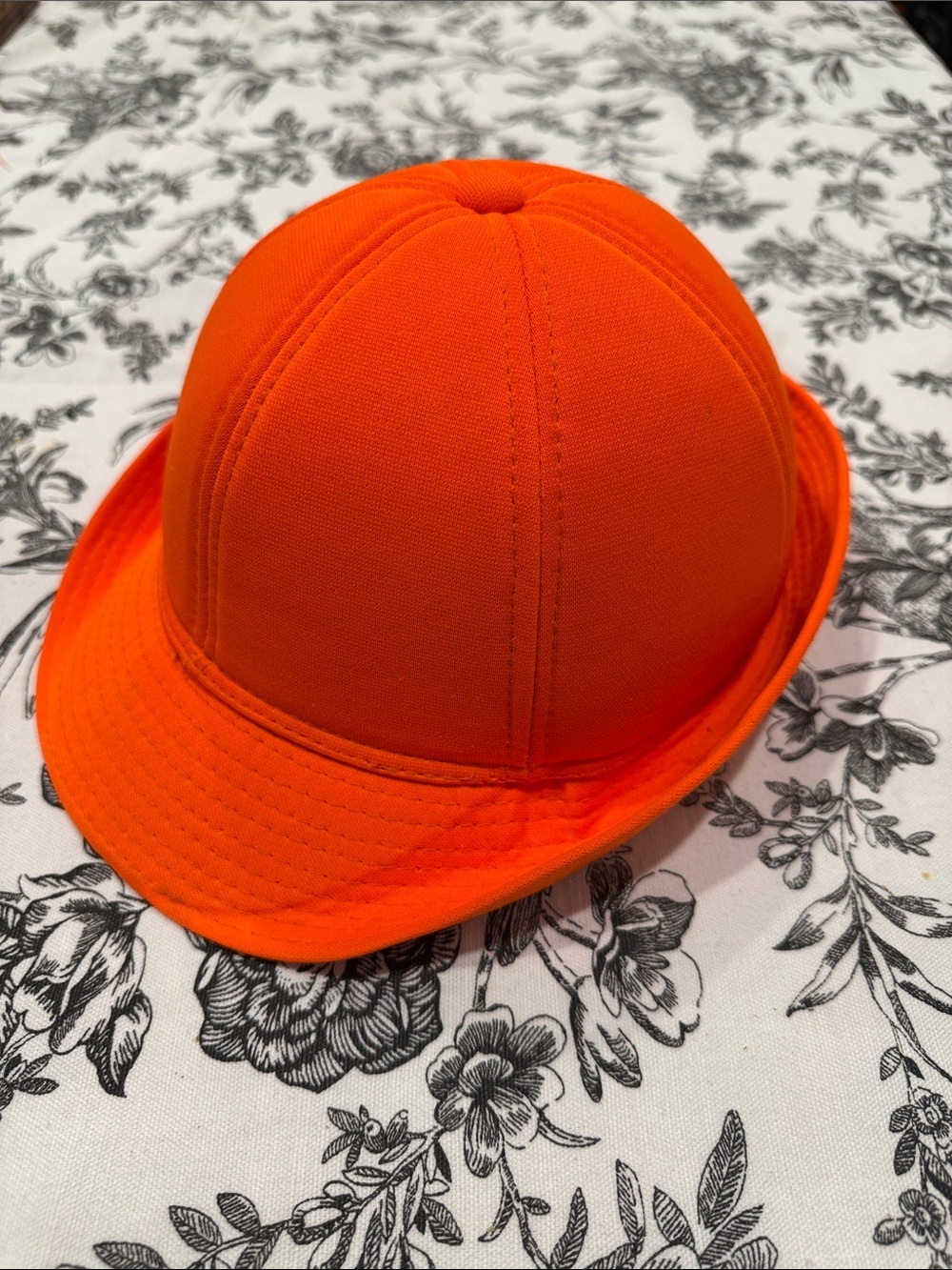 High-Visibility Orange Men's 80’s vintage Hat from Duck Bay